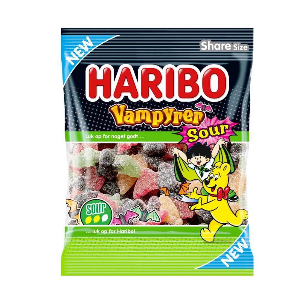 Haribo Vampyrer Sour (120g)