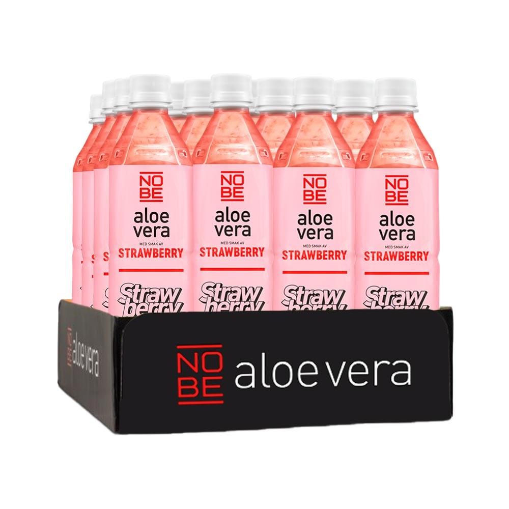 Aloe Vera Jordbær (20 x 50cl)
