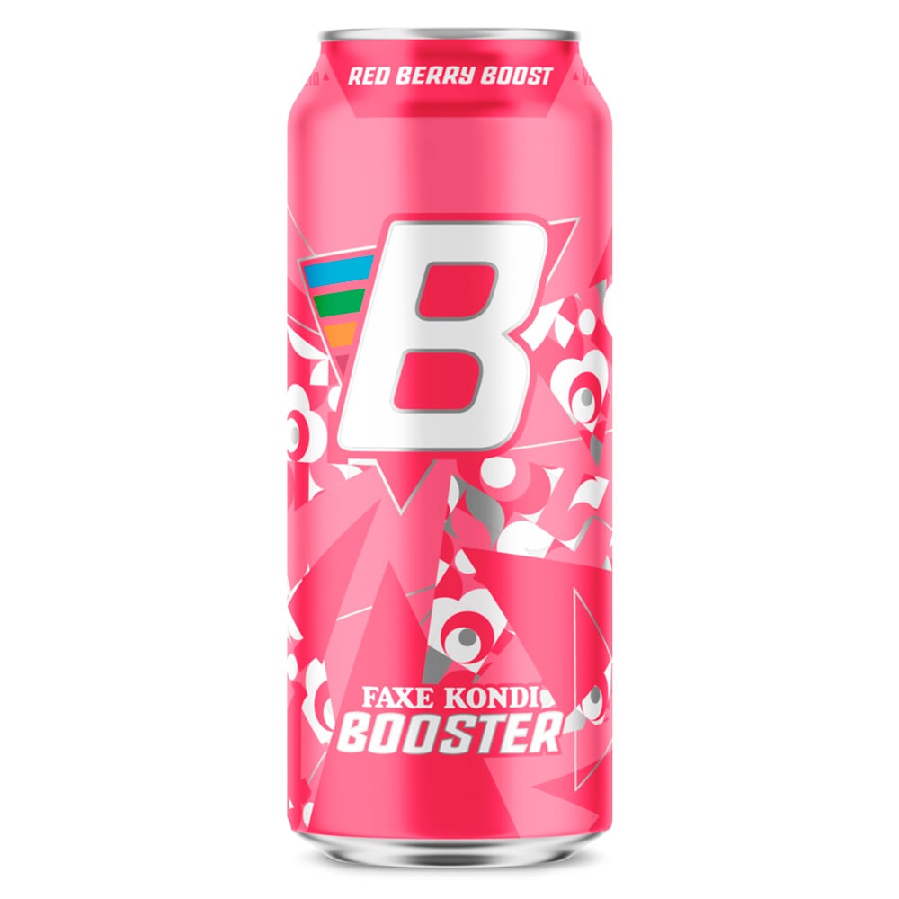 Faxe Kondi Booster Red Berry Boost (24 x 500ml)