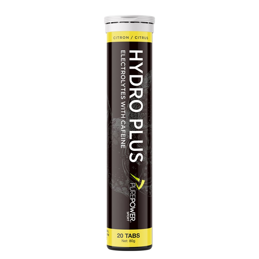 PurePower Hydro Plus Elektrolyt tabs - Citrus (20 tabs)