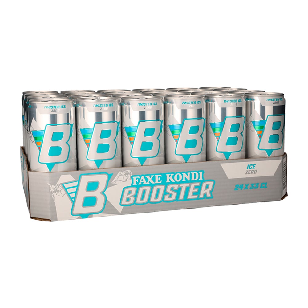 Faxe Kondi Booster Twisted Ice (24 x 330 ml)