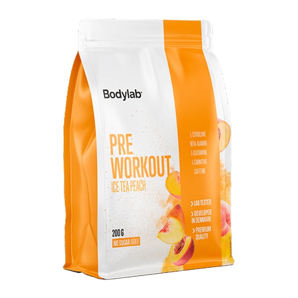 Bodylab Preworkout Ice Tea Peach (200g) - Pre-Workout