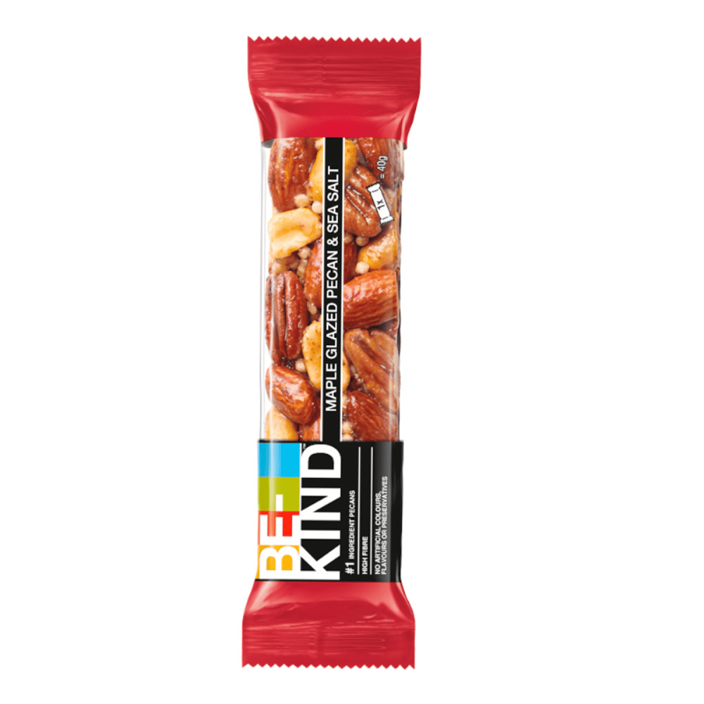 Be Kind - Maple Glazed Pecan & Sea Salt (12 x 40g)