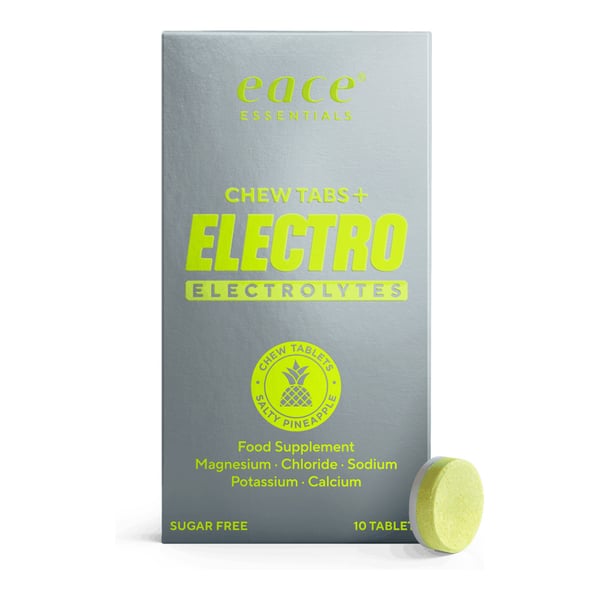 Eace Chew Tabs+ Electro Salty Pineapple (10 stk / 18 g) - Elektrolytter
