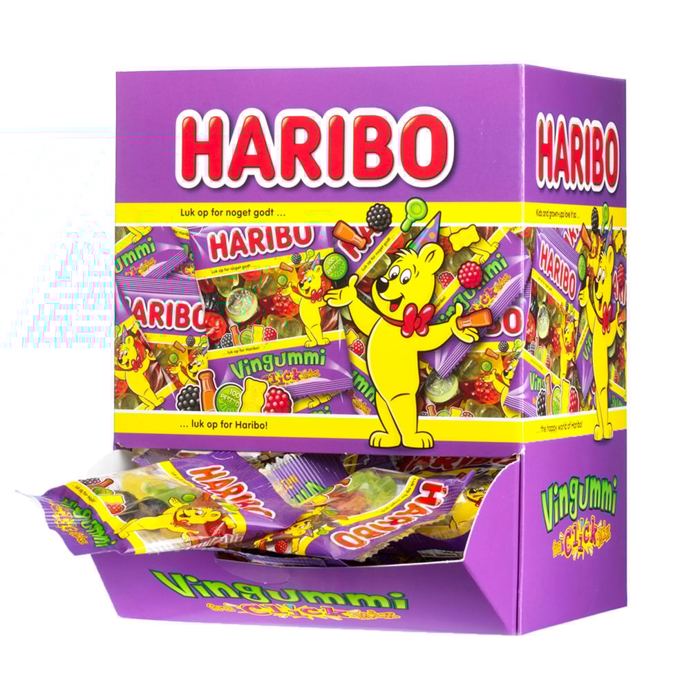 Haribo Minipose Vingummi Click Mix (10g)