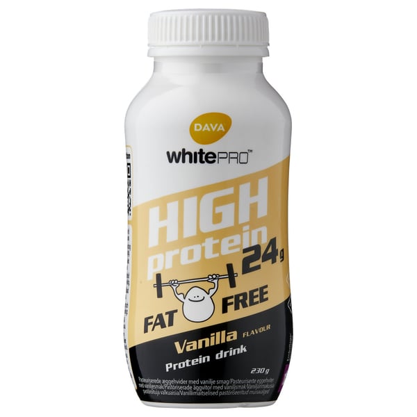 DAVA whitePRO Vanilla (220ml) - Proteindrikke