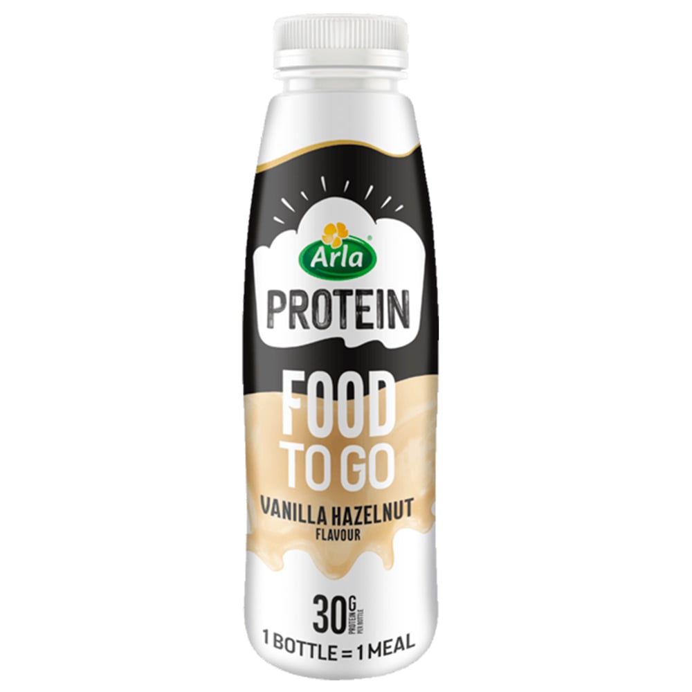 Arla Protein Food To Go - Vanilla Hazelnut (8 x 500ml)