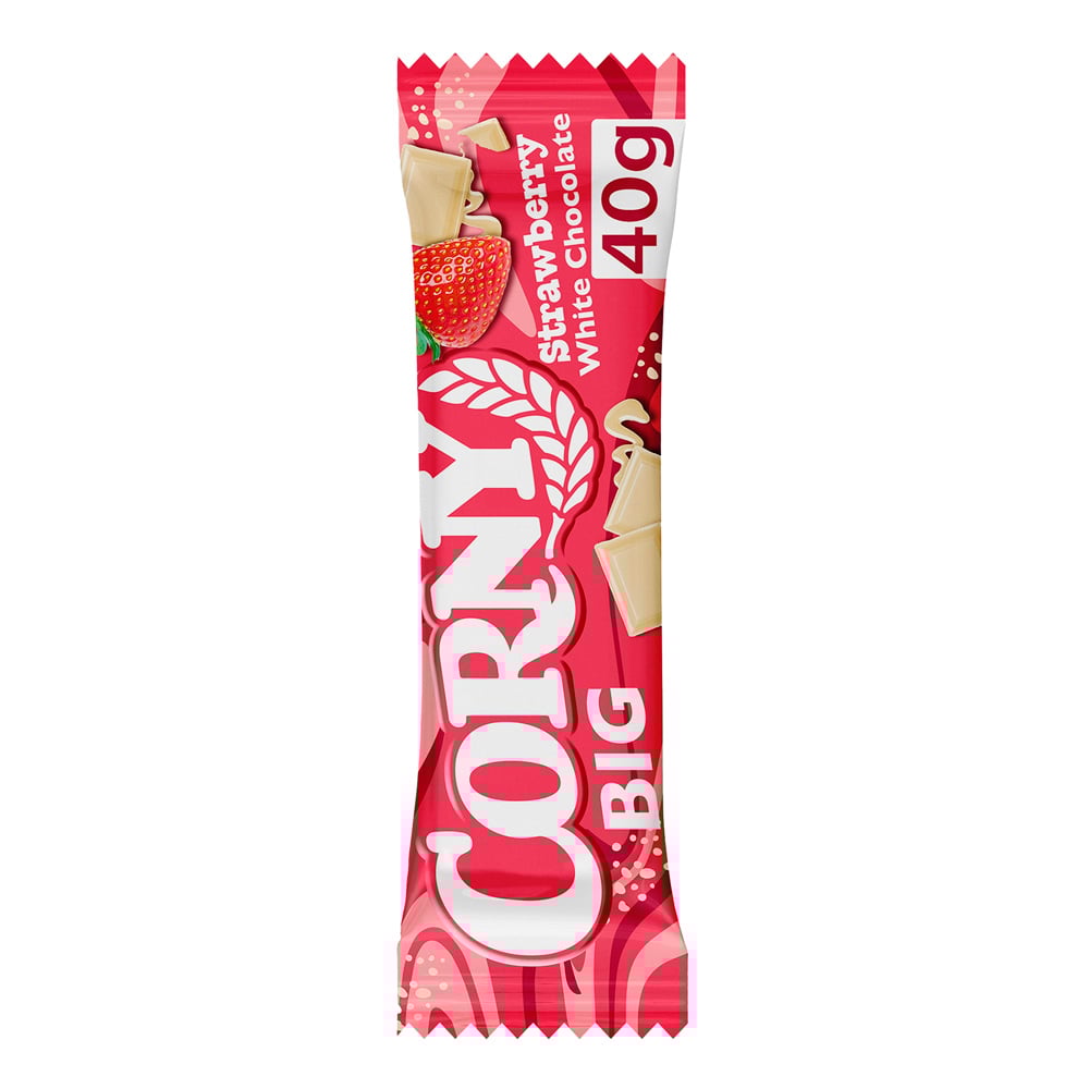 Corny Big Strawberry White Chocolate (24 x 40g)