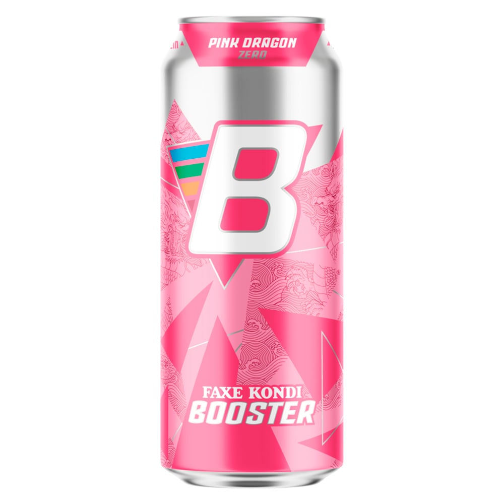 Faxe Kondi Booster Pink Dragon (24 x 500 ml)