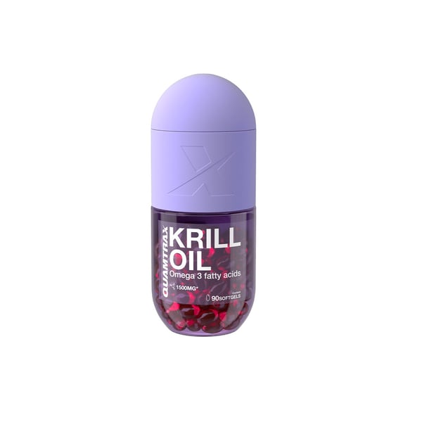 Quamtrax Krill Oil 1500mg (90 softgels)