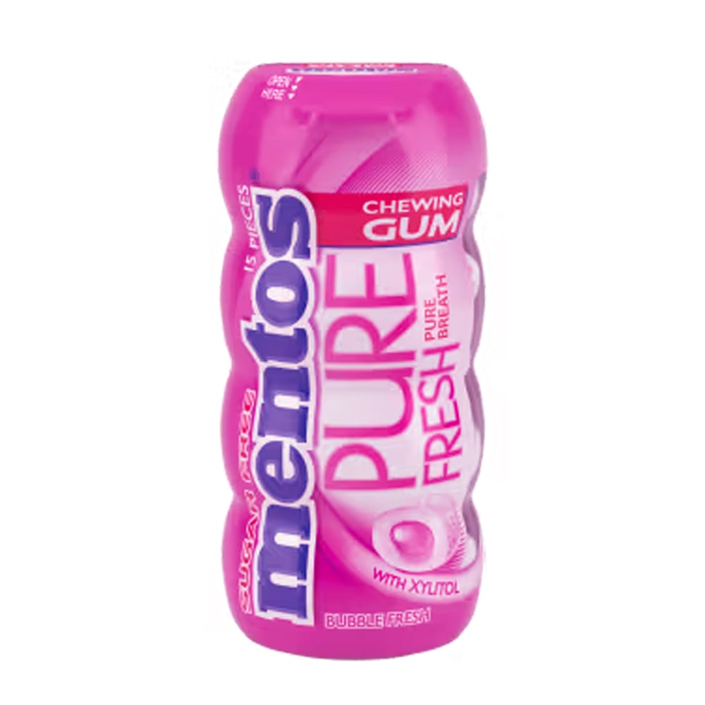 Mentos Pure Fresh Sugarfree - Bubble (10 x 30g)