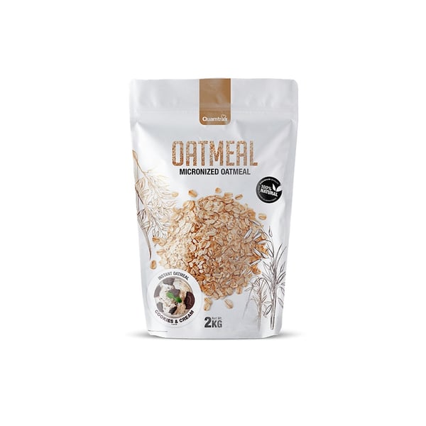 Quamtrax Instant Oatmeals - Cookies & Cream (2000g)