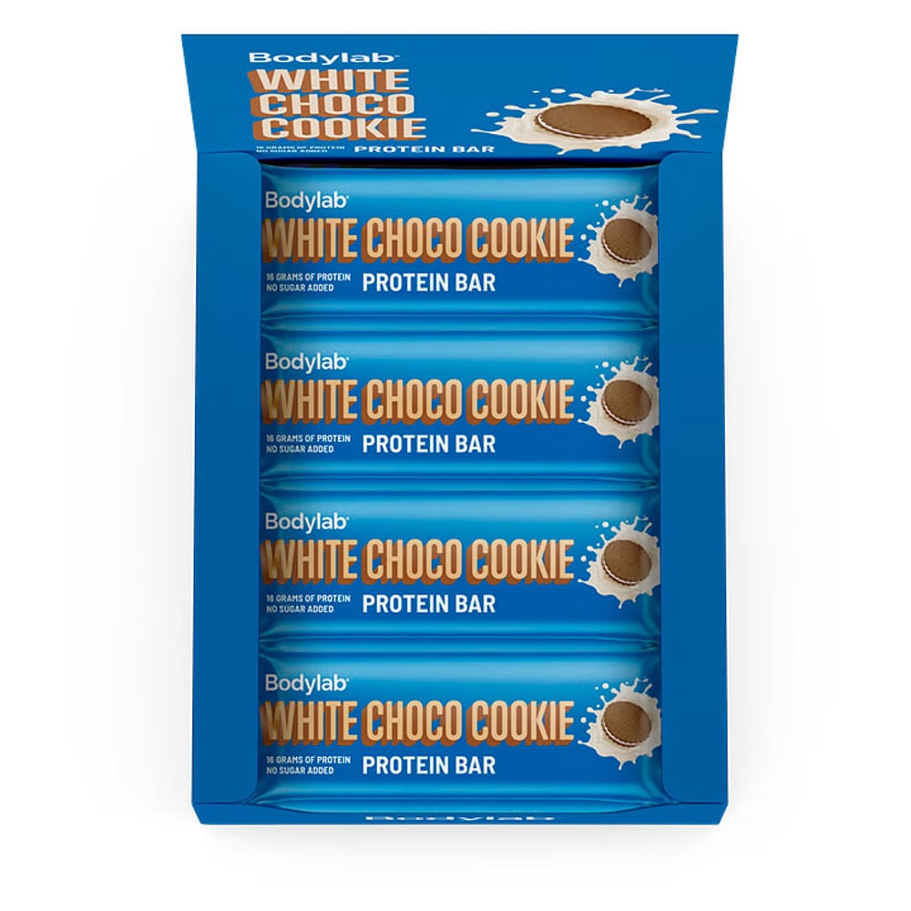 Bodylab Protein Bar - White Choco Cookie (12 x 55g)