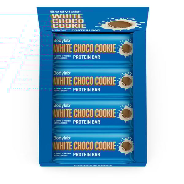Bodylab Protein Bar - White Choco Cookie (12 x 55g)