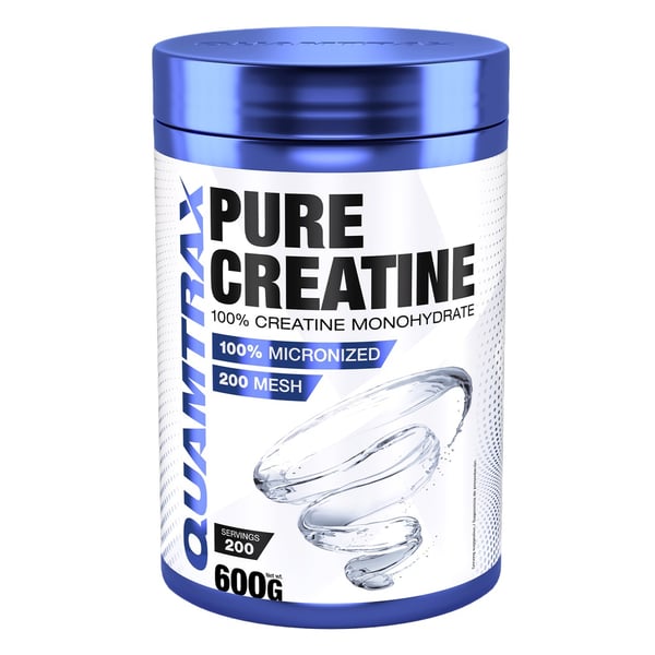 Quamtrax Pure Monohydrate Creatine - Unflavored (600g) - Kreatin