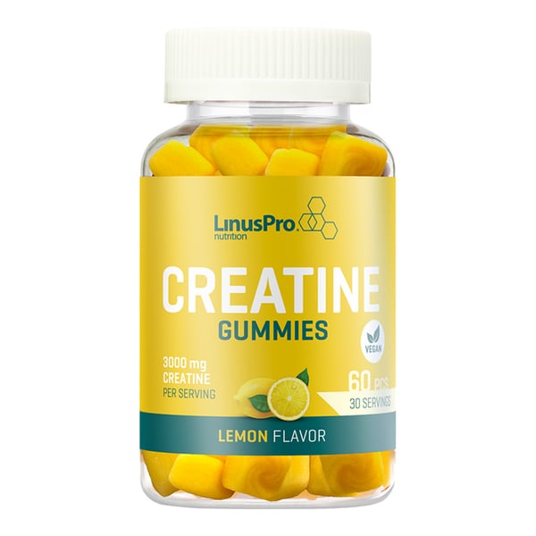 LinusPro Creatine Cummies (60 stk)