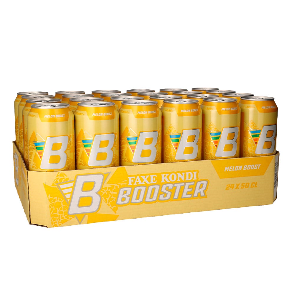 Faxe Kondi Booster Melon Boost (24 x 500 ml)
