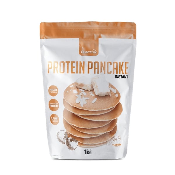 Quamtrax Protein Pancake - Turron Nougat (1000g) - Protein pandekager