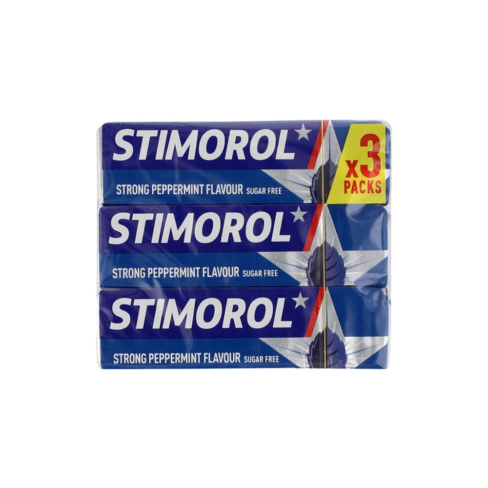 Stimorol Tyggegummi - Strong Peppermint (3pk)
