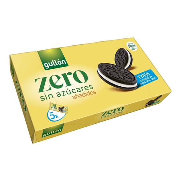 Gullón Zero Twins kakaosandwichkiks (210 g) - Kiks