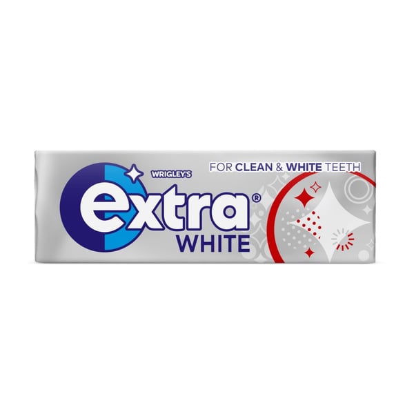 Extra Tyggegummi - White Peppermint Sugarfree (10 x 15 stk) - Friskmund