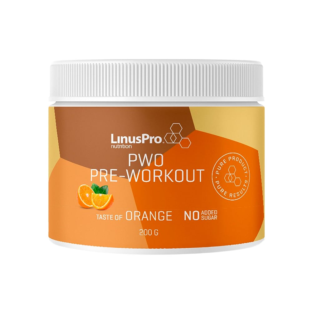 LinusPro Pure Pre-workout - Appelsin (200g)
