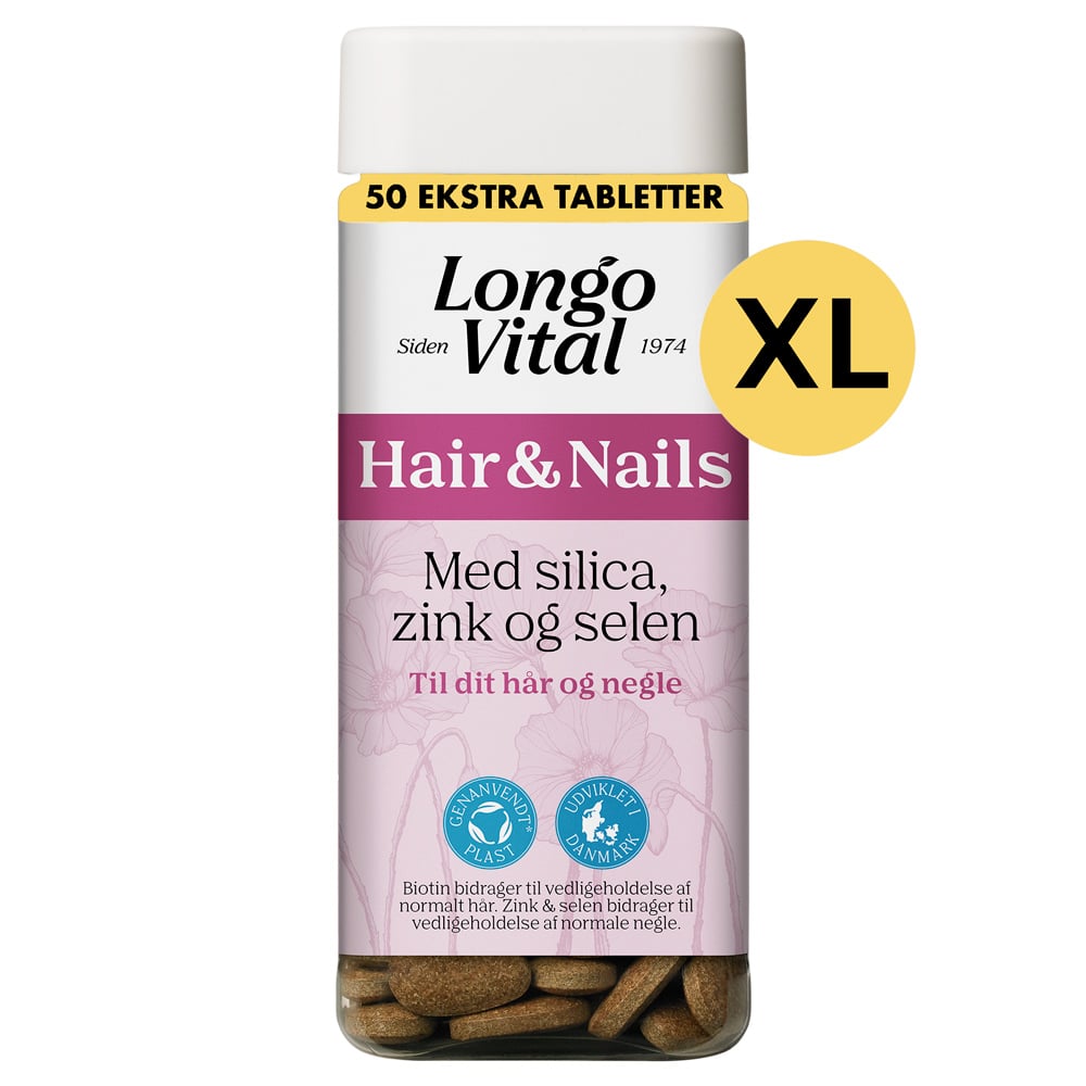 Longo Vital Hair & Nails Multivitamin Valuepack - (230 tabs)