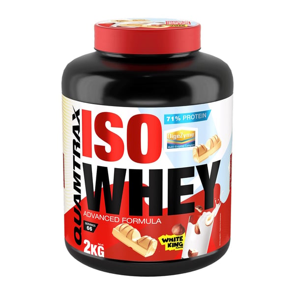 Quamtrax Iso Whey - White King (2000g) - ProteinProteinpulver