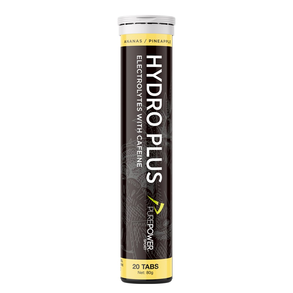 PurePower Hydro Plus Elektrolyt tabs - Ananas (20 tabs)