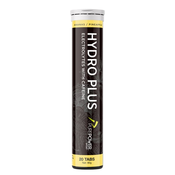 PurePower Hydro Plus Elektrolyt tabs - Ananas (20 tabs)