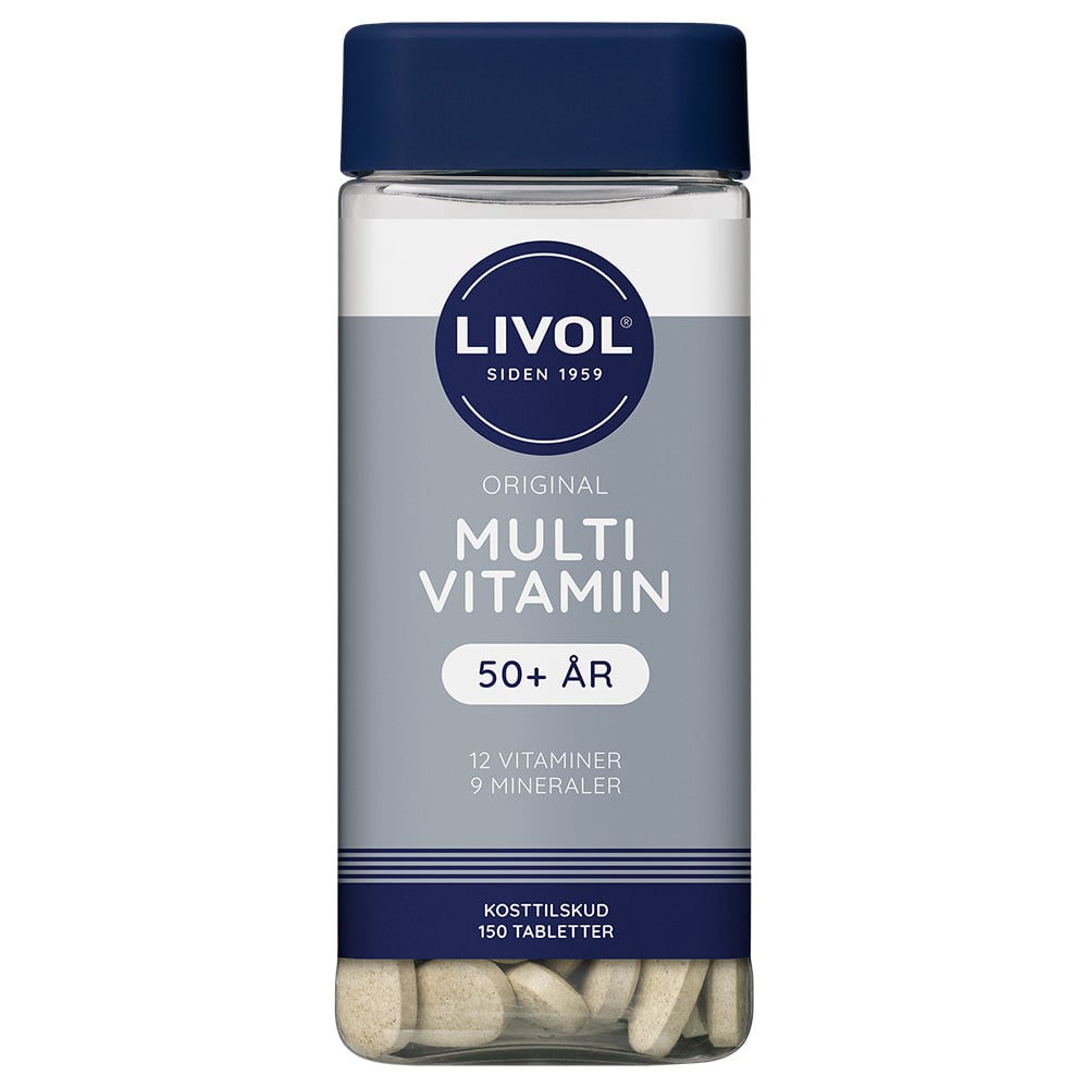 Livol Multivitamin 50+ (150 stk)