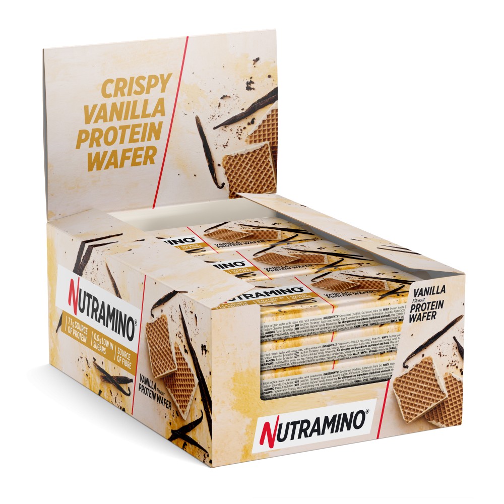 Nutramino Protein Wafer - Vanilla (12 x 39g)