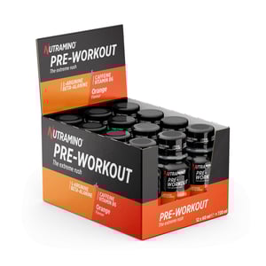 Nutramino Pre-Workout Shot - Orange (12 x 60ml)