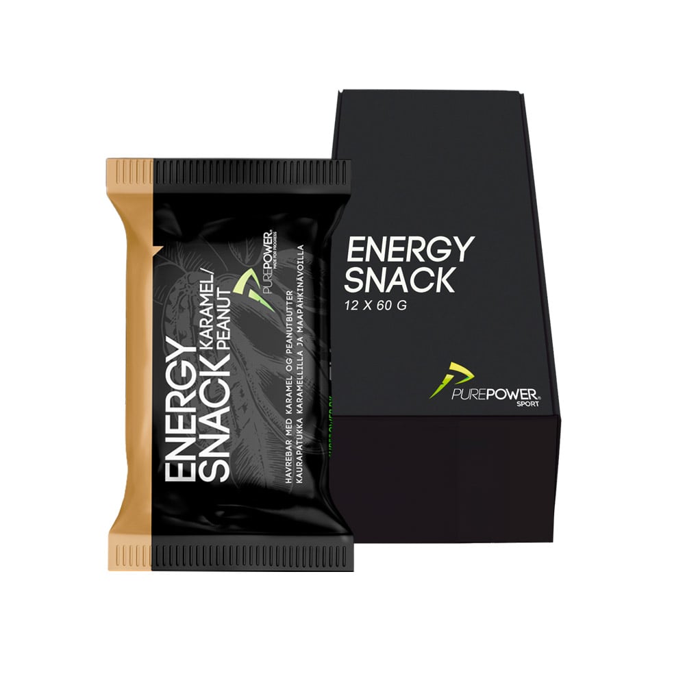 PurePower Energy Snack Karamel Peanut (12 x 60g)