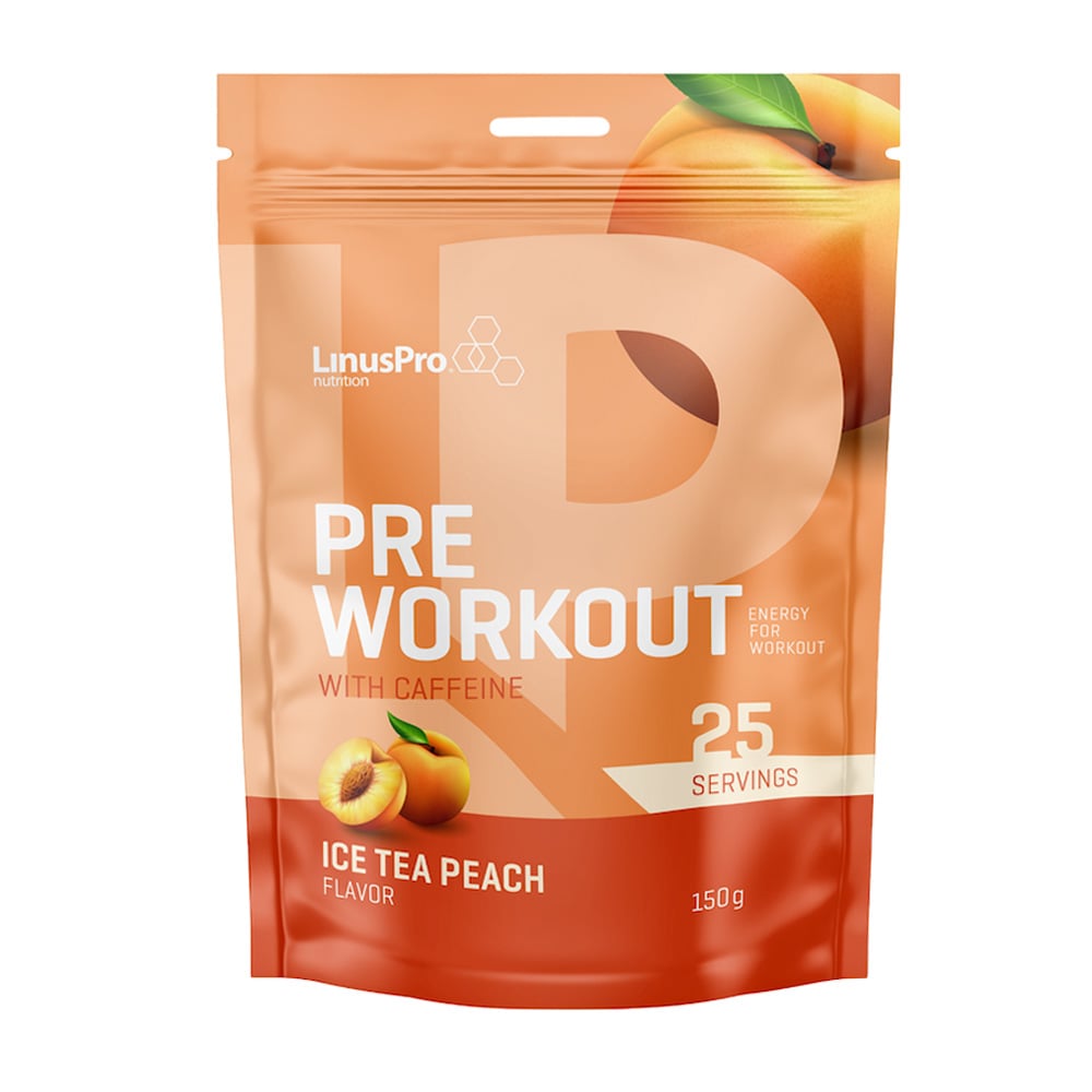 LinusPro Pre-Workout - Ice Tea Peach (150g)