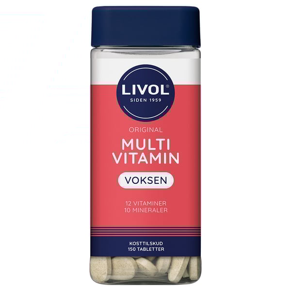 Livol Multivitamin Original Voksen (150 stk)
