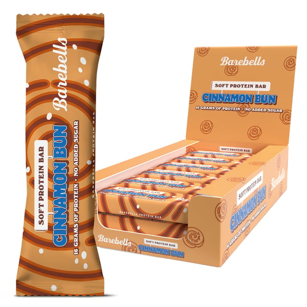 Barebells Proteinbar Cinnamon Bun (12 x 55g) - Proteinbar