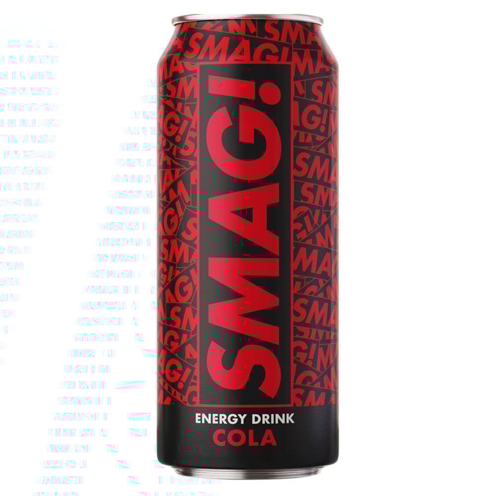SMAG! Energy Drink Cola (24 x 500 ml)
