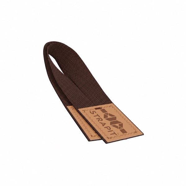 StrapIt Lifting Straps – Brun – Standard - Accessories