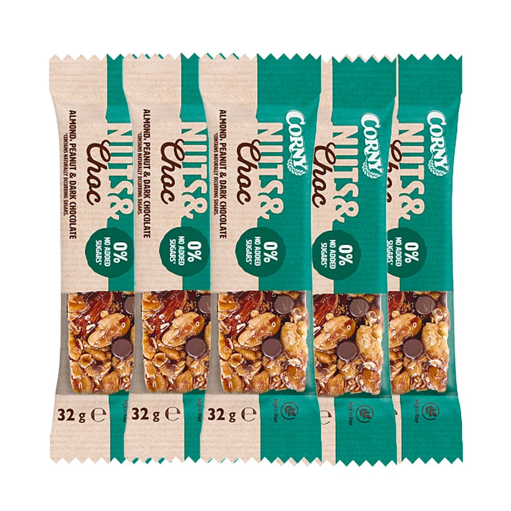 Corny Nuts & Choc Almond & Dark Chocolate (15 x 32g)