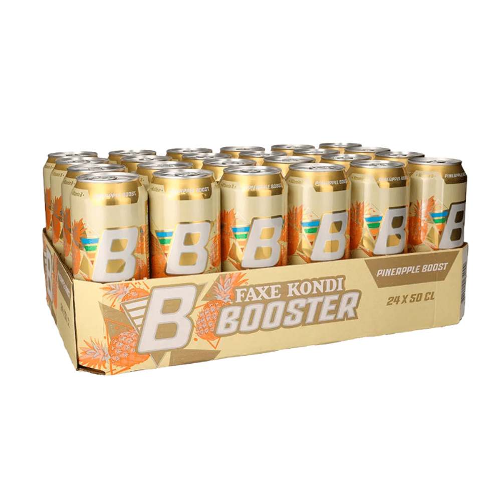 Faxe Kondi Booster Pineapple Boost (24 x 500ml)