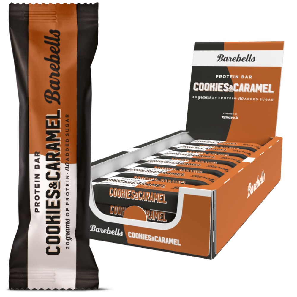Barebells Proteinbar Cookies & Caramel (12 x 55g)