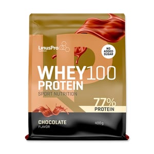 LinusPro Proteinpulver Whey100 Chokolade (400g)