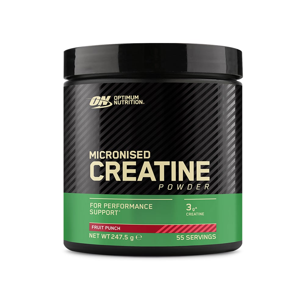 Optimum Nutrition Micronised Creatine – Fruit Punch (247,5g)