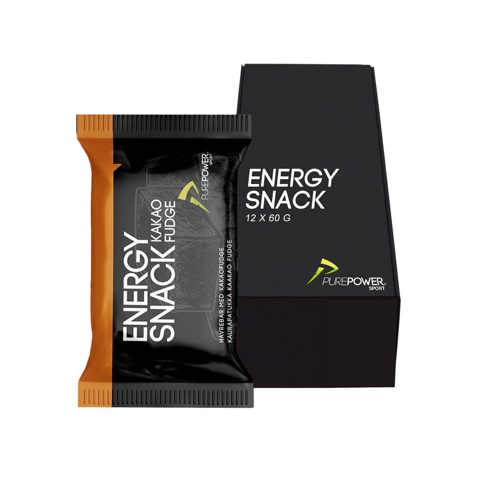 PurePower Energy Snack Kakao Fugde (12 x 60g)