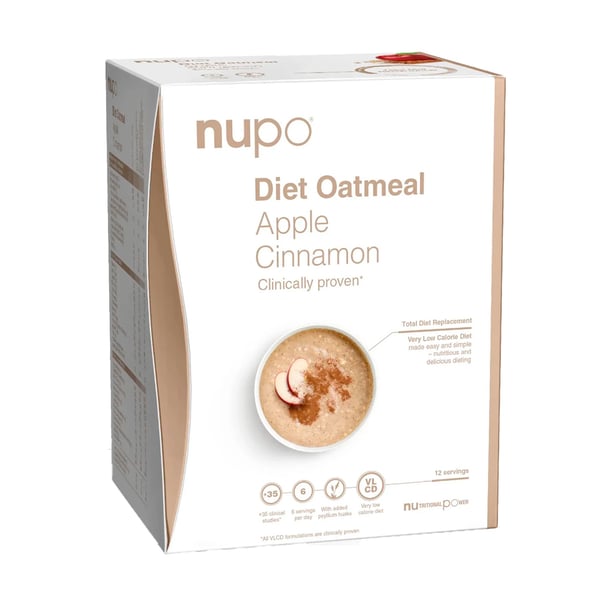 Nupo Diet Oatmeal Apple Cinnamon (384g)