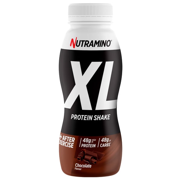 Nutramino XL Protein Shake - Chocolate (12 x 475ml)
