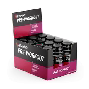 Nutramino Pre-Workout Shot - Berries (12 x 60ml)