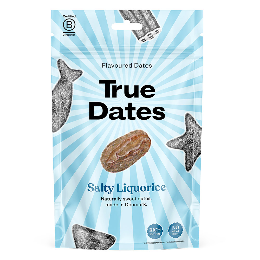 True Dates Salty Liquorice (100g)