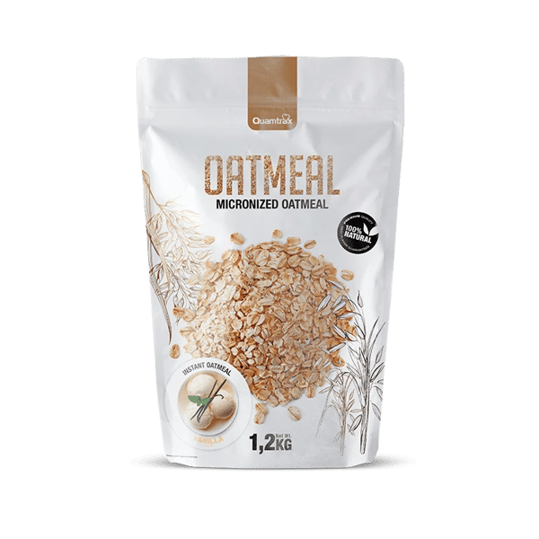 Quamtrax Oatmeal 1.2 kg – Vanilla Cinnamon - Kulhydrater